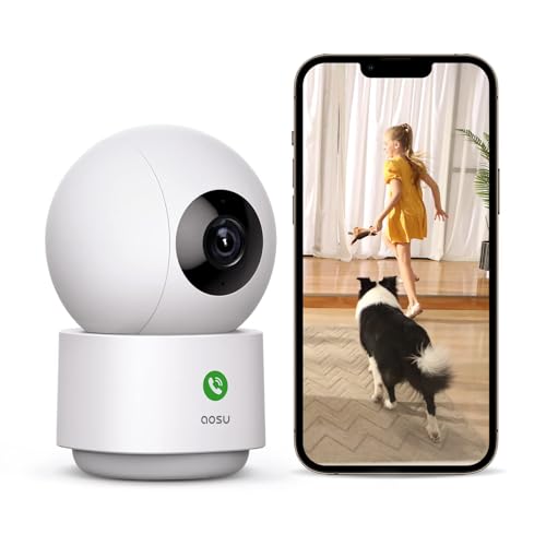 aosu 2K Indoor Camera front view