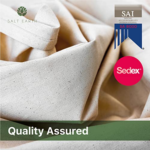 Salt Earth drop cloth covering furniture for protection