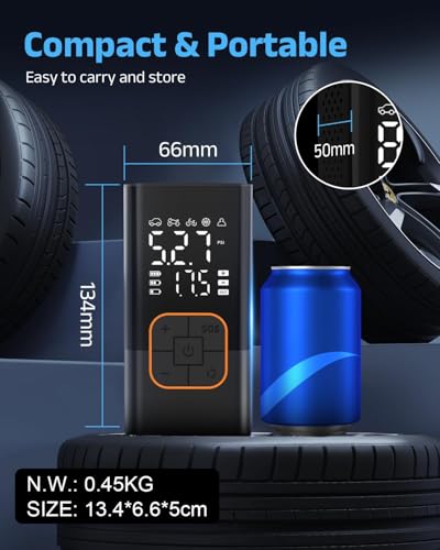 SFGSUP Tire Inflator with digital display