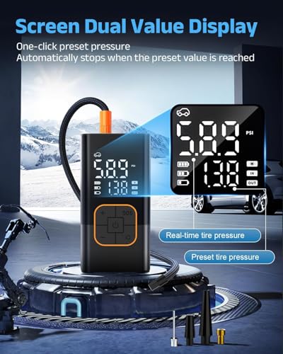 SFGSUP Tire Inflator power bank function