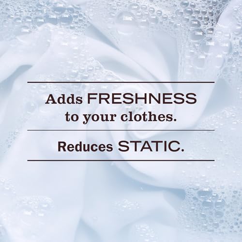 Back of the box listing dryer sheet ingredients