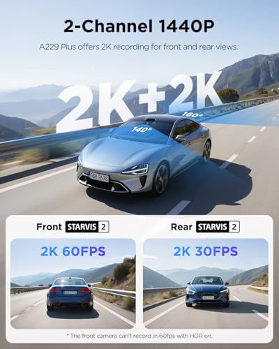 VIOFO A229 Plus front camera unit close up