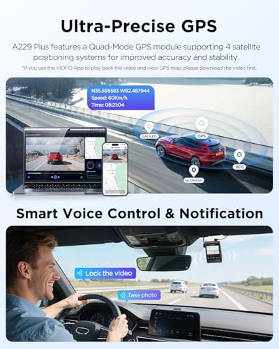 VIOFO A229 Plus dash cam side profile