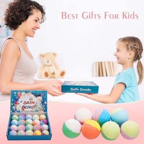 Colorful bath bomb packaging