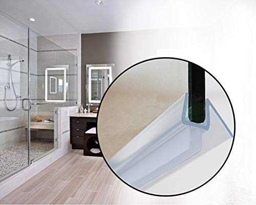 Soft silicone bottom sweep for quiet sliding doors
