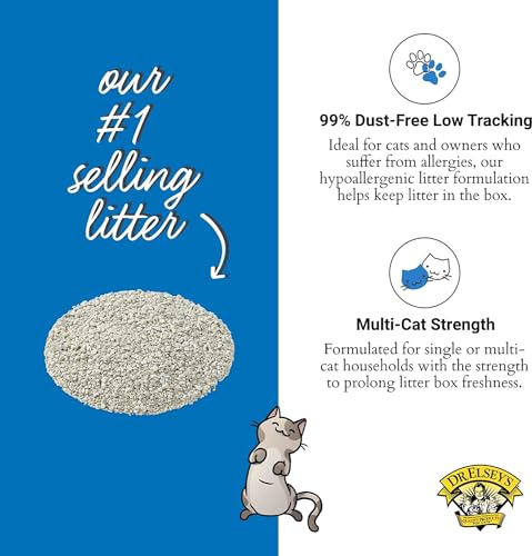 The 40 lb. bag design for Dr. Elsey's Ultra litter