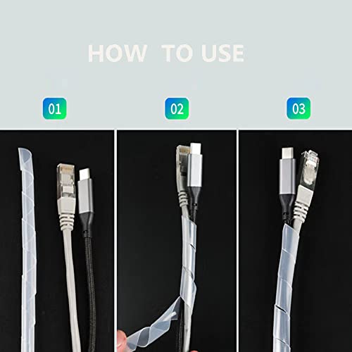 Instructions for Tsurpcao cable wrap installation