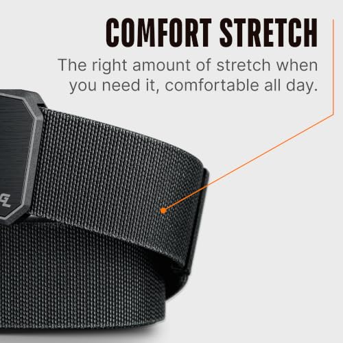 Men wearing Groove Life adjustable stretch belt