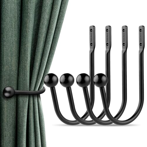 gobutend HM-01 black curtain holdbacks