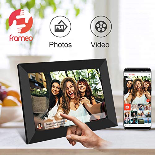 Akimart Frameo frame displayed in landscape mode