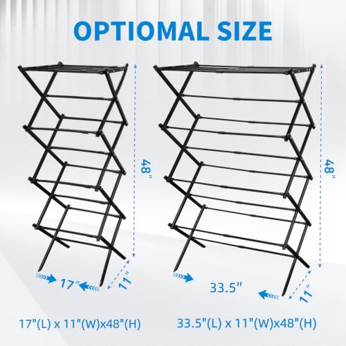 MOYEE laundry airer metal frame detail