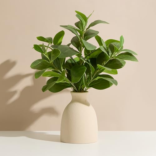 Amore Florals 16 inch artificial eucalyptus potted plant