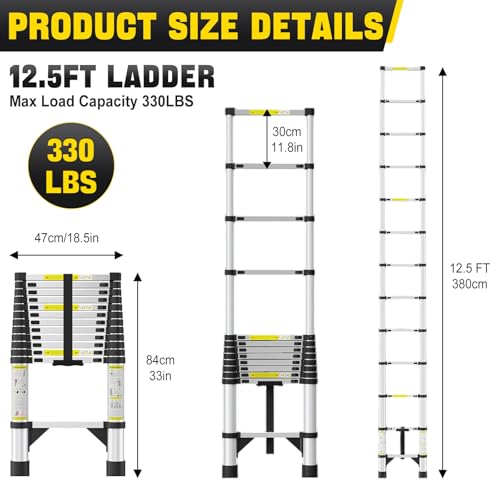 Ladder with independent locking mechanism