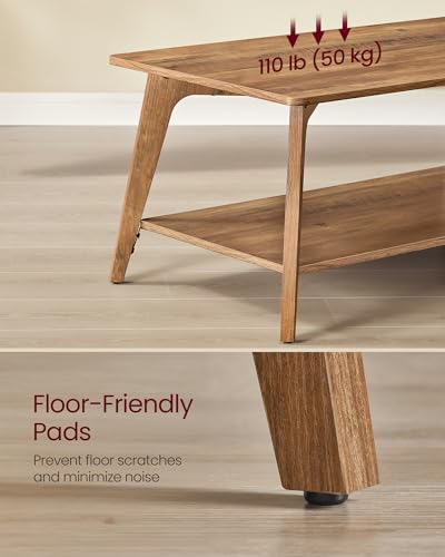 VASAGLE Coffee Table in living room setting