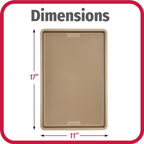 GoodCook baking sheet angled side wall detail