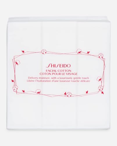 Stack of Shiseido Facial Cotton Pads