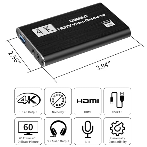 HeavenBird capture card showing USB 3.0 connector