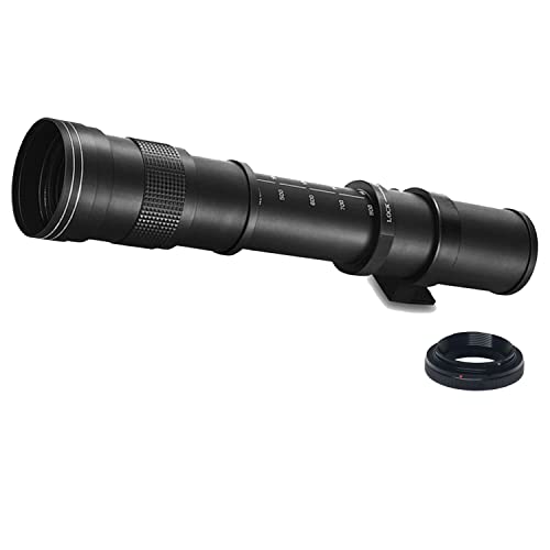 Canon 18-55mm lens and 420-800mm telephoto lens