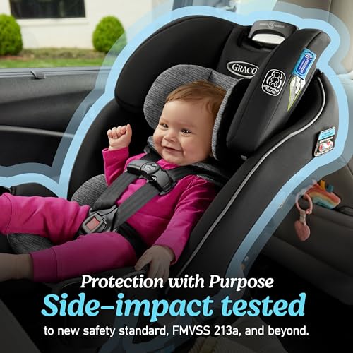 Forward-facing Graco SlimFit car seat