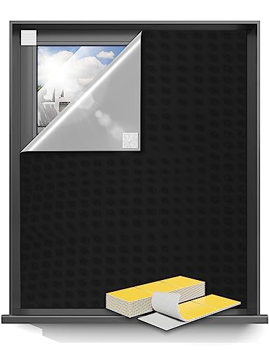 Sumobaby 50x60 portable blackout curtain installed on window