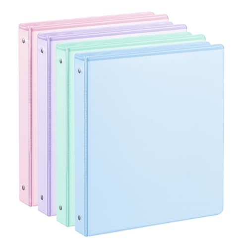 SUIN 1 inch binder pastel blue
