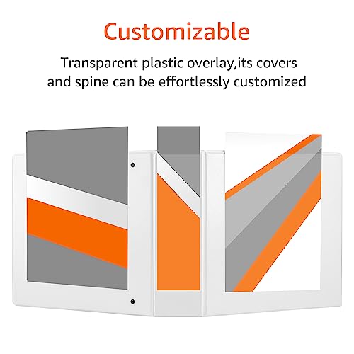 Basics white binder front view