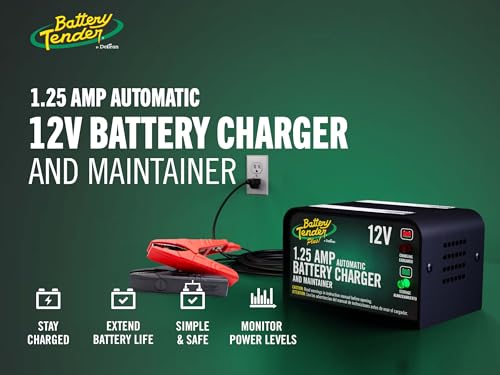 Battery Tender Plus charger with accessories