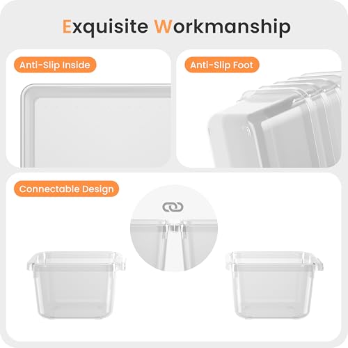 Assorted sizes of A-LuGei drawer storage bins