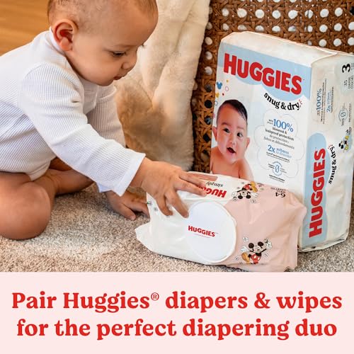 Huggies Simply Clean back of packaging