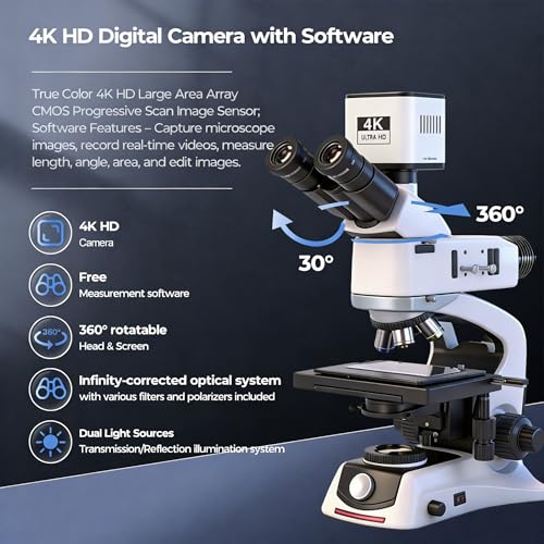 Vabiooth microscope with 4K camera