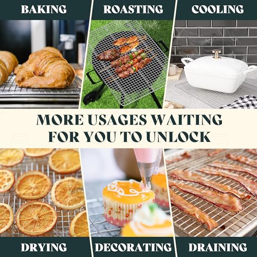 Cooling rack used for roasted food