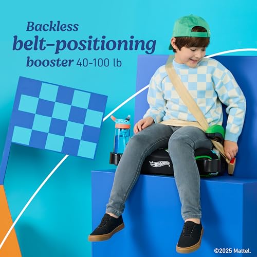 Backless booster seat armrests