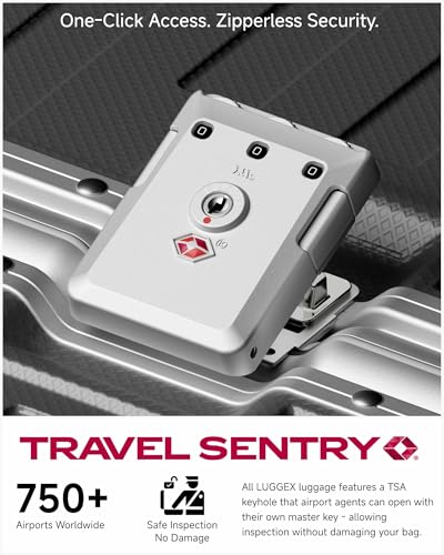 LUGGEX luggage lock mechanism
