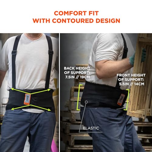 Ergodyne ProFlex 1650 adjustable detachable suspenders