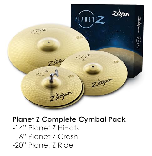 14-inch Planet Z hi-hat cymbals