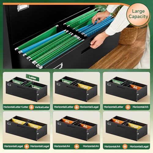 Letaya Filing Cabinet with Interlock System