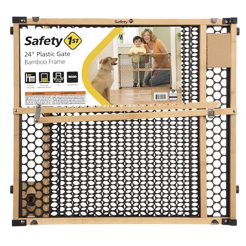 Safety 1st baby gate mesh detail
