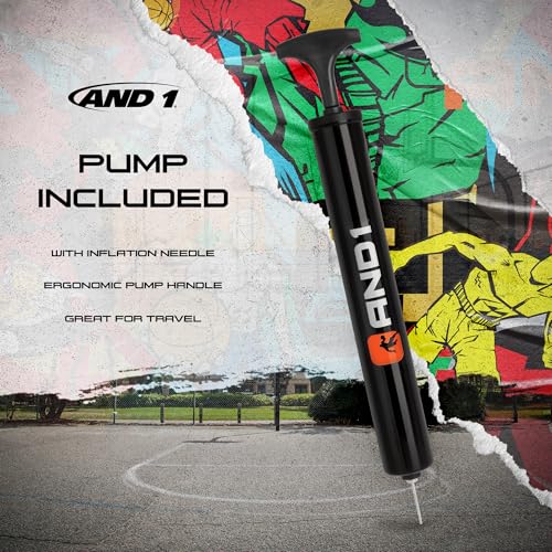 Official size 29.5 inch AND1 ball for outdoor play