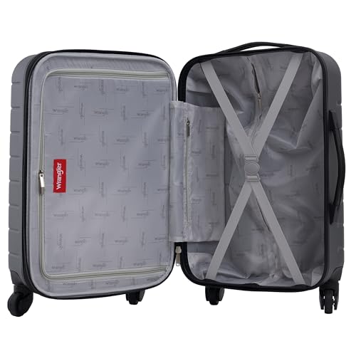 Wrangler luggage set showing interior capacity