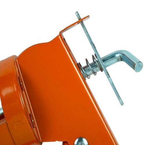 Side view showing the 10:1 thrust mechanism