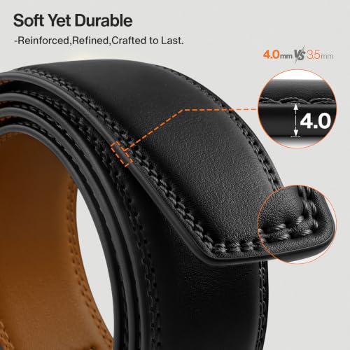 Black and deep brown leather belt pack