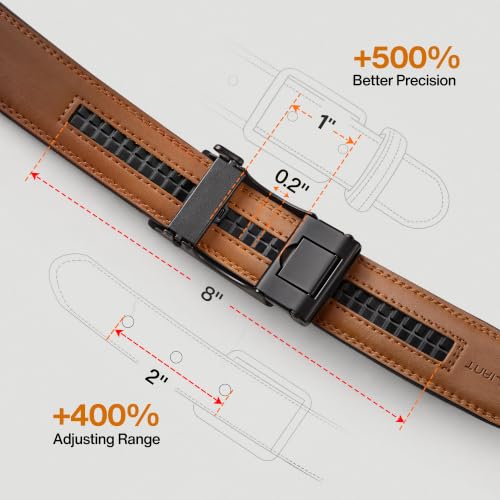 KEMISANT belt genuine leather texture