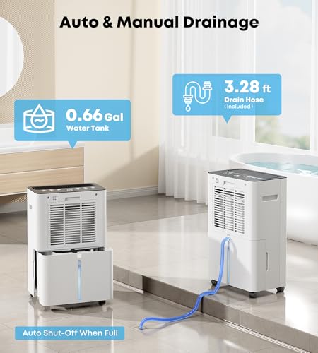 Side view of white BANABIE moisture removal unit