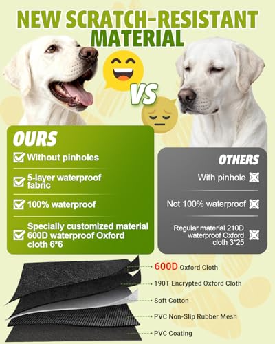Mesh window detail for pet visibility