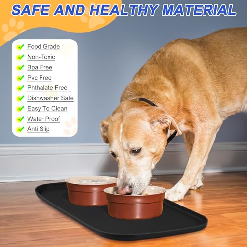 Raised edge detail on SMILOOL pet mat