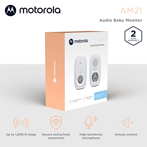 Motorola Nursery AM21 parent unit with volume controls