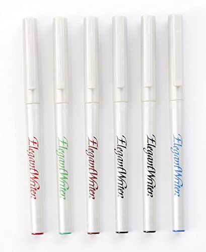 Full range of assorted calligraphy marker colors