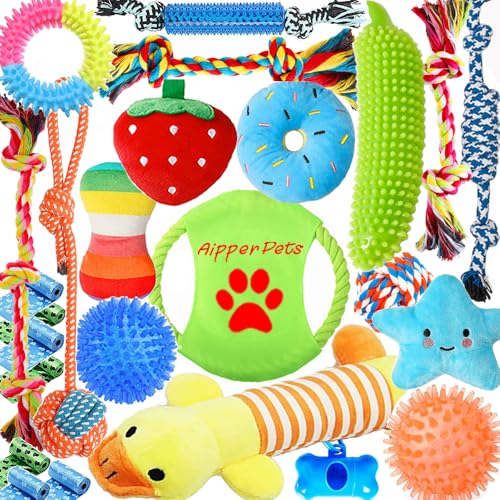 Aipper Dog Toys 25 Pack set overview