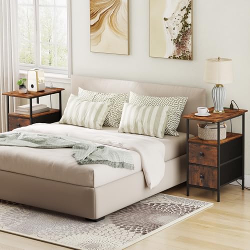 HOOBRO End Table easy assembly