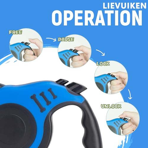 Durable nylon cord and metal leash lock